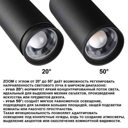 Светильник трековый Novotech NAIL 359584