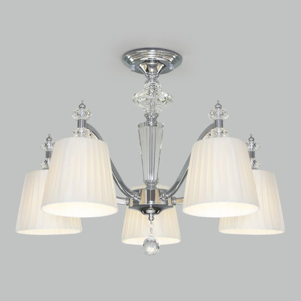 Потолочная люстра Eurosvet Diva 60122/5 хром