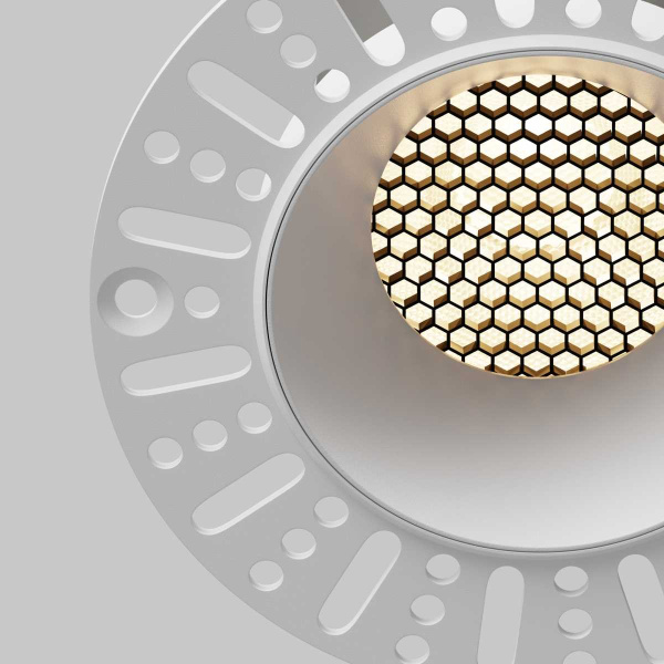 Встраиваемый светильник Maytoni Technical DL121-15W-3K-TRS-W