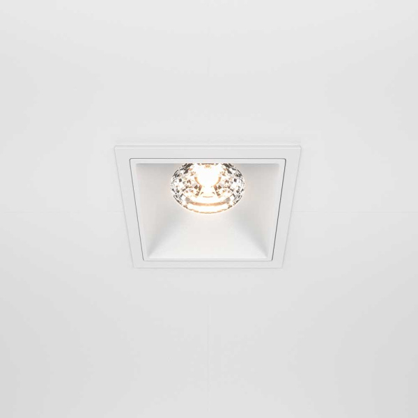 Встраиваемый светильник Maytoni Alfa LED DL043-01-15W3K-D-SQ-W