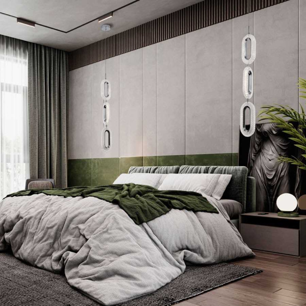 Подвесной светодиодный светильник Modelux Modestyle MS.1120.3 CR