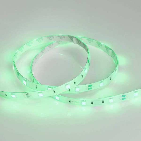 Светодиодная лента Arlight 7,2W/m 30LED/m 5060SMD зеленый 5M 016508