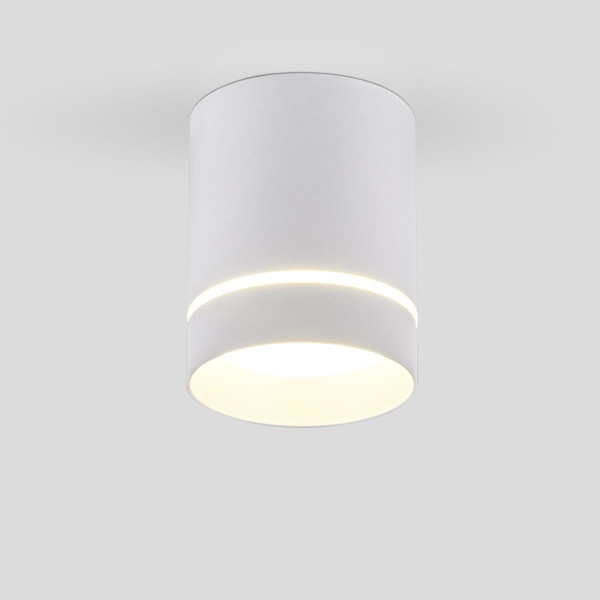 Потолочный светодиодный светильник Elektrostandard DLR021 9W 4200K белый матовый a037523