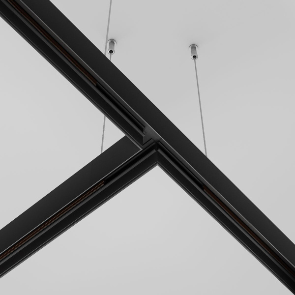 Коннектор T-образный Maytoni Technical Exility Busbur TRA034CT-41B