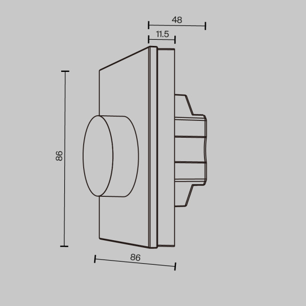 Панель управления Maytoni Lighting control 711025