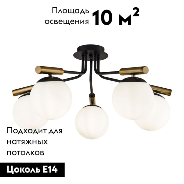 Потолочная люстра Freya Paolina FR5011CL-05B