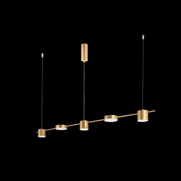 Подвесной светодиодный светильник Crystal Lux Tristan SP5 L1200 Gold