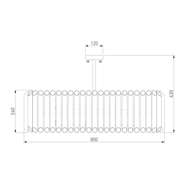 Потолочная люстра Bogates Castellie 362/8