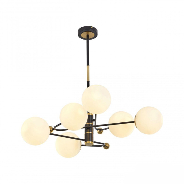 Подвесная люстра Arte Milano Neapolis72708 272708/6 BK/GD