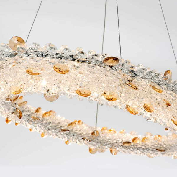 Подвесная светодиодная люстра Modelux Modestyle MS.5006.750 GD