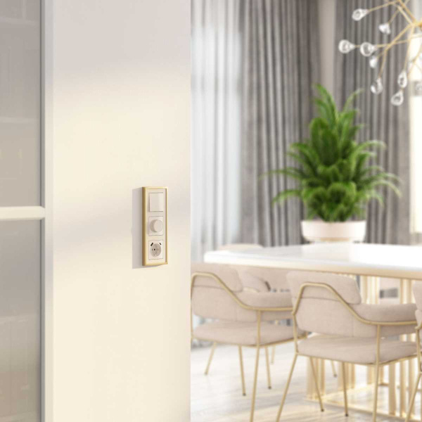 Диммер Werkel айвори акрил W1142043 4690389197079