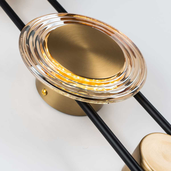 Настенный светодиодный светильник Modelux Modestyle MS.1506.02 BK-BS