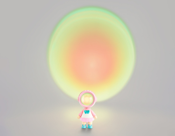 DE8244 Атмосферная светодиодная настольная лампа