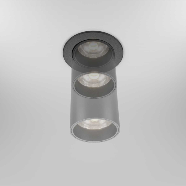 Встраиваемый светодиодный спот Maytoni Technical Focus Led DL125-L12-4K-B