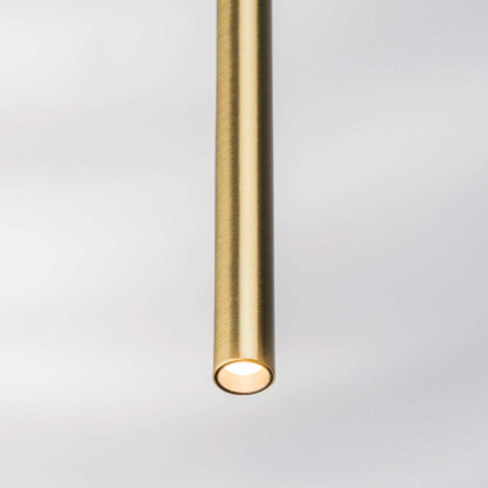 L8T747233 Люстра TUBO LED 40W 2400LM 25G золото 3000K