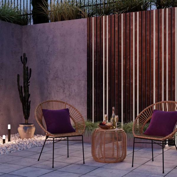 Светодиодная влагозащищенная лента Maytoni Technical 12W/m 384LED/m COB дневной белый 5M 10186