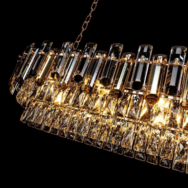 Подвесная люстра Modelux ML.9006.1200 GD-BR