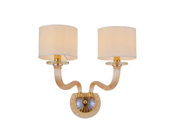Бра Newport 8682/A gold polished amber М0071809