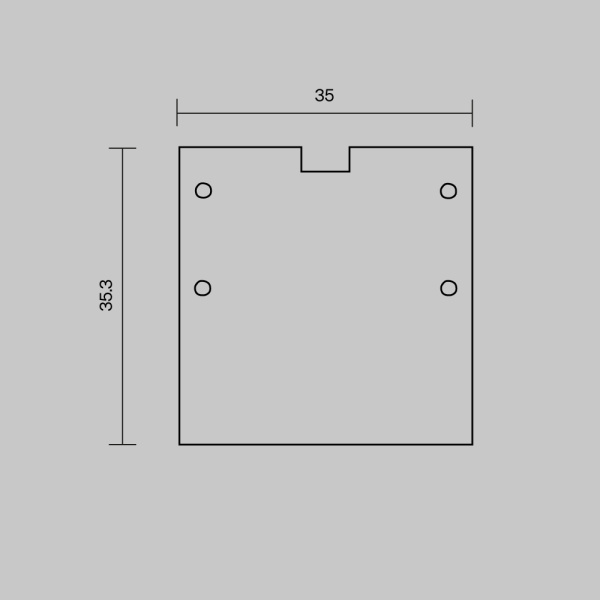 Комплектующие для профиля Maytoni Led Strip 642058