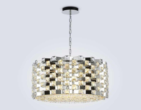 Подвесная люстра с хрусталем Ambrella light High Light LH41006