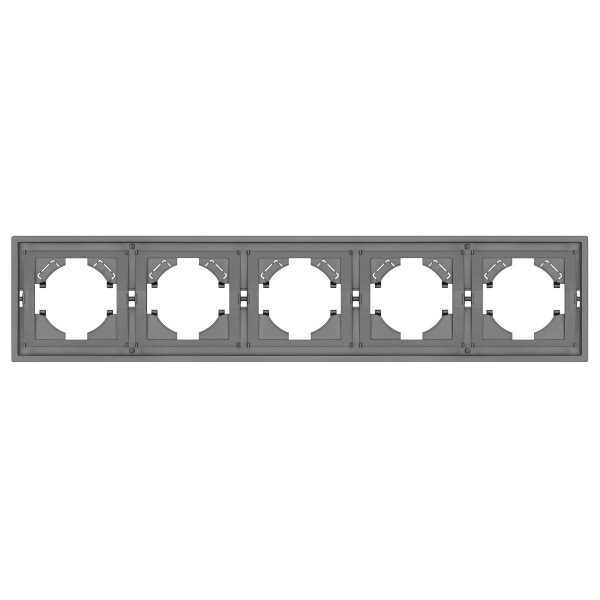 Рамка пластиковая FRM-TENDO-PL-5-GR Arlight 053853