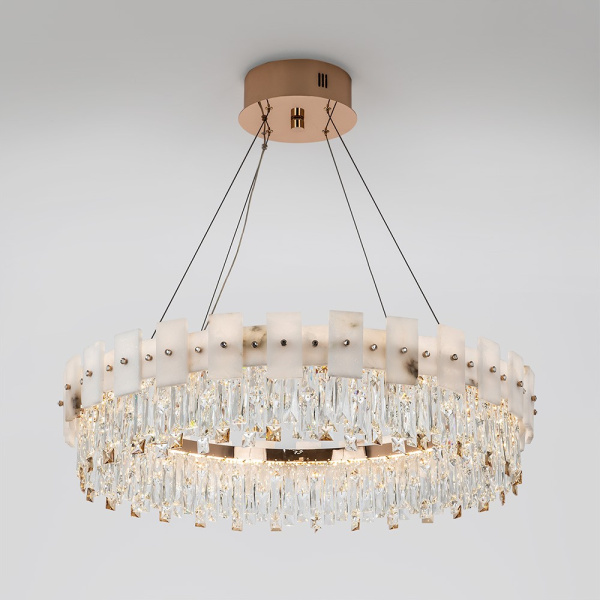 Подвесная светодиодная люстра Modelux Premium ML.6980.800P GD