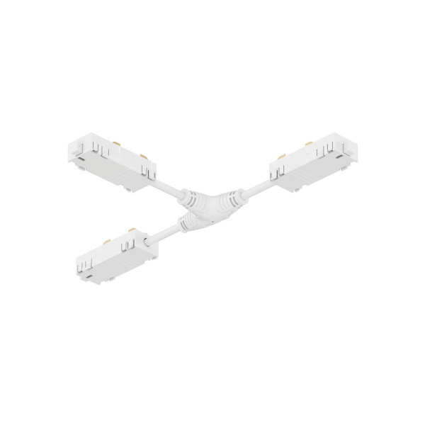 Коннектор Т-образный гибкий Denkirs Smart Hide TR2115-WH