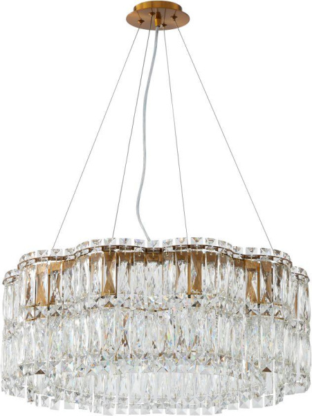 Люстра подвесная хрустальная 2174/05/10P Stilfort, серия Admire