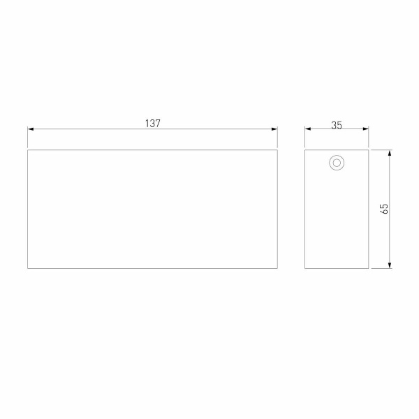 Потолочный светодиодный светильник Elektrostandard Block 25109/LED a066995