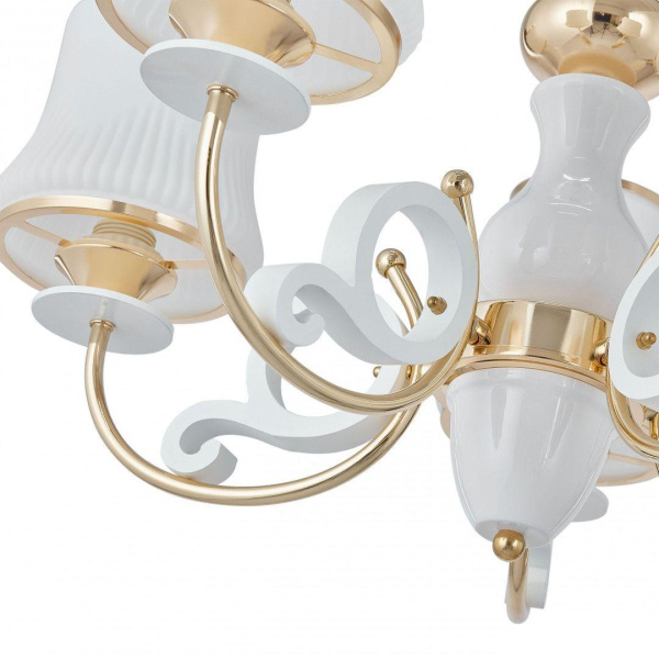 Подвесная люстра Arte Milano Florentia-1097 301097/5 Wh/Gd