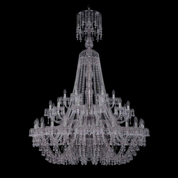 Подвесная люстра Bohemia Ivele 1410/24+12+6/460/XL-175/2d Ni V0300