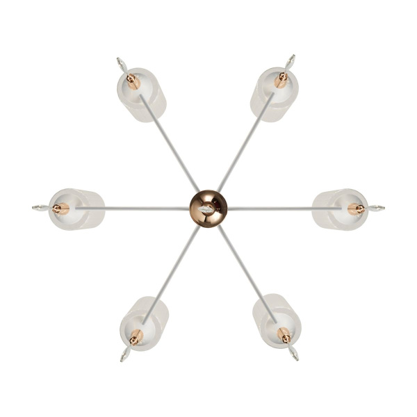 Люстра на штанге Freya Refraction FR5650PL-06WBS
