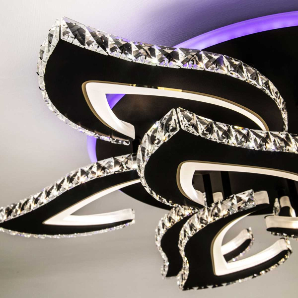 Потолочный светильник LED4U L2839-9 BK