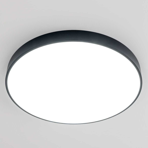 Потолочный светодиодный светильник с пультом ДУ Citilux Купер RGB Черный CL724105G1