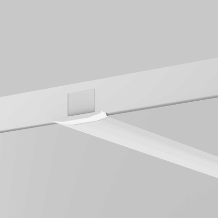 Алюминиевый профиль скрытого монтажа 16x8 (Серебро, 2 м), ALM-0808-S-2M Maytoni Led Strip 636021