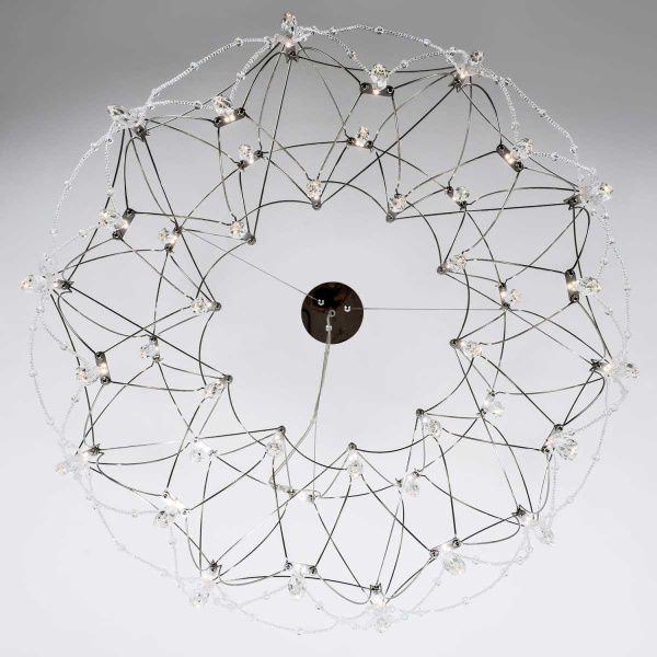 Подвесная светодиодная люстра Modelux Premium ML.5603.800P СН