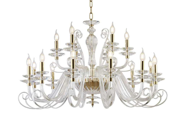 Люстра NEWPORT 8576+12/C gold polished