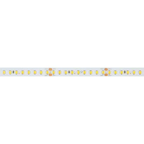 Светодиодная лента Arlight 17,6W/m 192LED/m 2835SMD теплый белый 5M RT-A192-10mm 24V Warm3000 038775