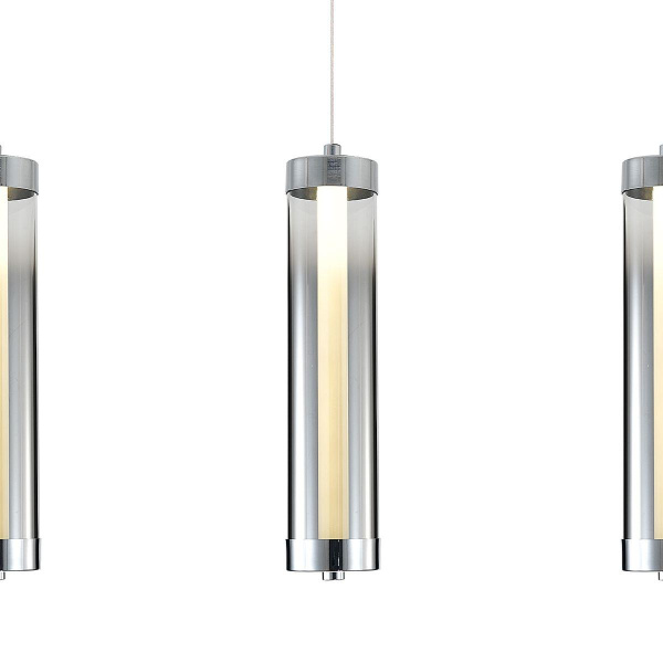 Подвесной светодиодный светильник Indigo Rilucente 11061/3P Chrome V000148L