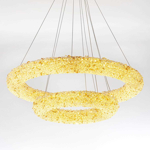 Подвесная светодиодная люстра Modelux Modestyle MS.6000.800.500 GD