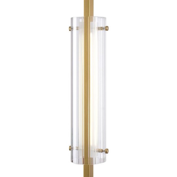 Подвесной светодиодный светильник Indigo Vitreo 11067/A/1P Brass V000173L