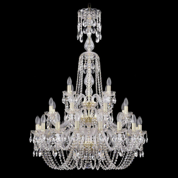Подвесная люстра Bohemia Ivele 1402/16+8+4/300/XL-123/3d G