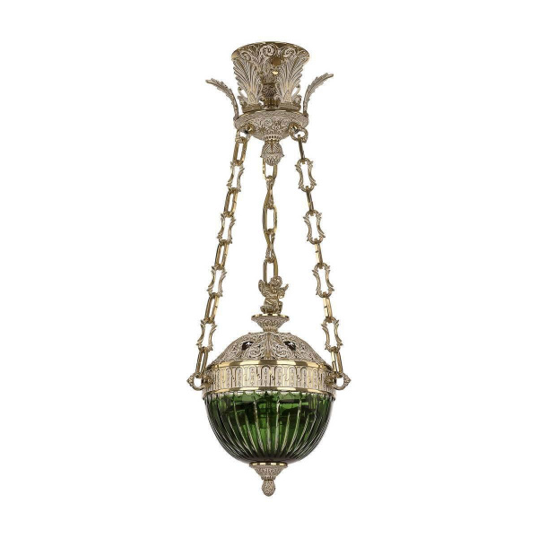Подвесной светильник Bohemia Ivele 71000P/20AZ GW Clear-Green/H-1K Y8 FA1S