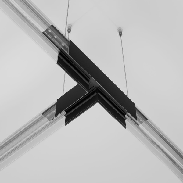 Коннектор T-образный Maytoni Technical Exility Busbur TRA034CT-41B