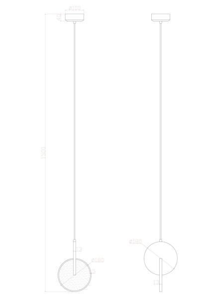A1916SP-1GO Подвесной светильник Arte Lamp HANNAH A1916SP-1GO