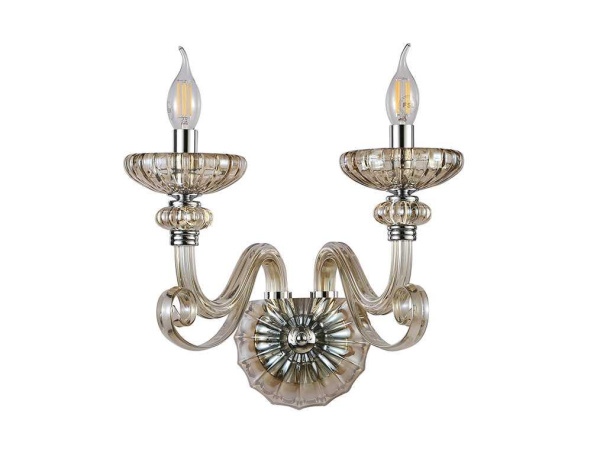 Бра Newport 8622/A chrome cognac М0071596