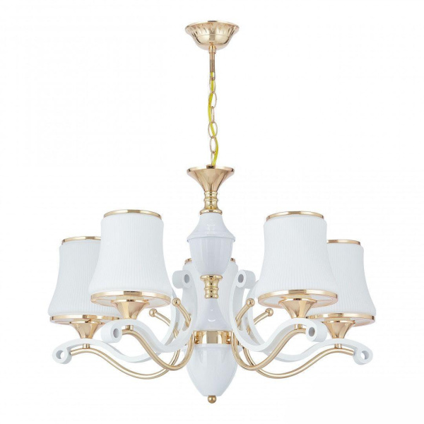 Подвесная люстра Arte Milano Florentia-3987 303987/5 Wh/Gd
