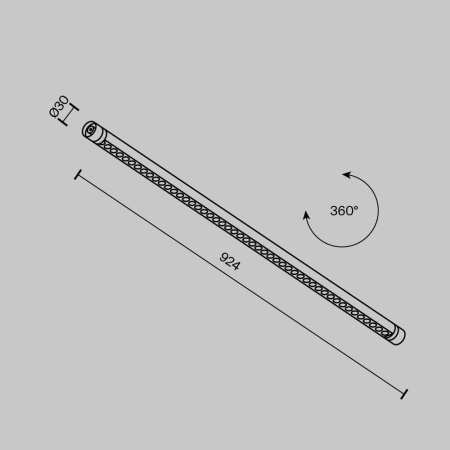 Светильник Maytoni Technical C149CL-L900-24W3K-B