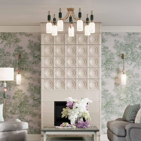 Потолочная люстра Odeon Light Classic Candy 4861/7C