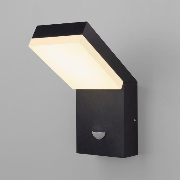 Уличный настенный светодиодный светильник Elektrostandard Sensor 1541 TECHNO LED a072087